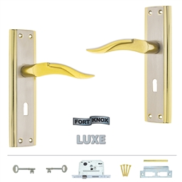 M8J20 - 3 Lever Lockset Disa 8"